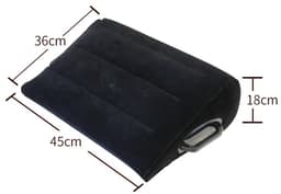 Seks kussen - Seks meubel - Sex Pillow - Opblaasbaar - Positie Kussen - Met handvaten - Zwart — thumbnail 4