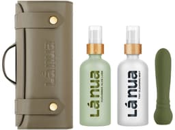 Lá Nua - Ontspannende Cadeau set met glijmiddel 100ml, vibrator en toy cleaner 100ml in reistas Cucumber aloe — thumbnail 1