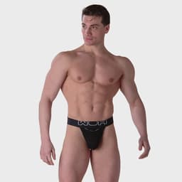 WOH heren g-string sexy fun zwart — thumbnail 5