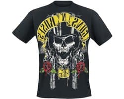 Band T-shirt - Muziekshirt Heren - Muziek Fans - Officieel Gelicenseerd - 100% Katoen - Zwart