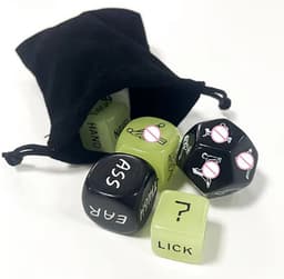 Actie4you® - Erotische Dobbelstenen - Glow in the Dark - 36 Opties - Seks Dobbelstenen - Erotisch Spel - Kamasutra Spel - Sex Dice – 6 Dobbelstenen — thumbnail 1