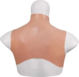 Siliconen nep borsten - Travestiet - Crossdresser - Transgender - Prothese - Ronde hals - Cup D - Voor 60 t/m 90 KILOGRAM — thumbnail 2