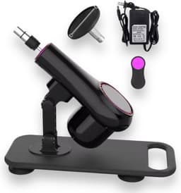 Kinky Pleasure - Seks Machine met Kristallen Dildo-Attachment - Afstandsbediening - Inclusief 2 Opzetstukken — thumbnail 14