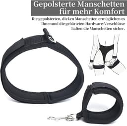 Killogood Bed bondage set met hand- en voetboeien – bevestiging aan bed — thumbnail 2