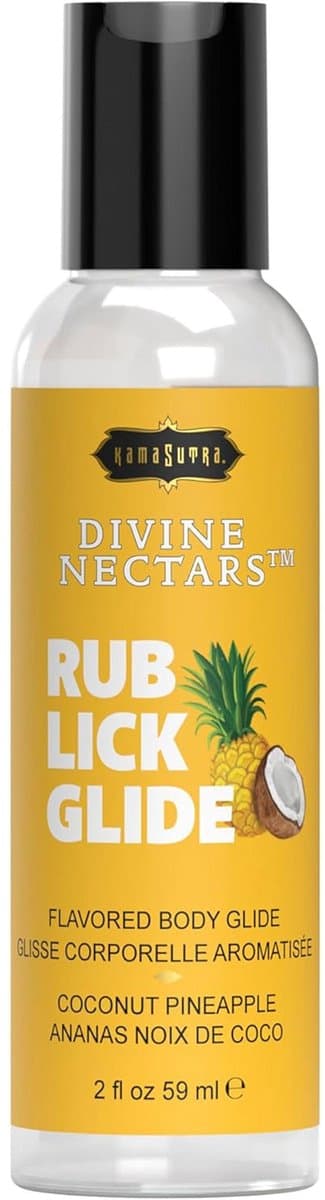 Erotische Massageolie Divine Kama Sutra Coconut Pineapple (59 ml) — afbeelding 1