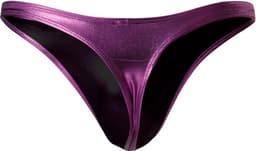 Cut4Men - Klassieke Herenstring - Metallic Roze M — thumbnail 3