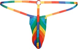Cut4Men - Herenstring met Penis Pouch - Rainbow L/XL — thumbnail 4