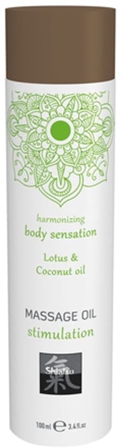 Stimulation Massage Olie - Lotus & Kokos — thumbnail 2