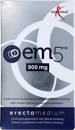 Lucovitaal EM5 Erectomedium Forte - 6 capsules - Voedingssupplementen — thumbnail 15