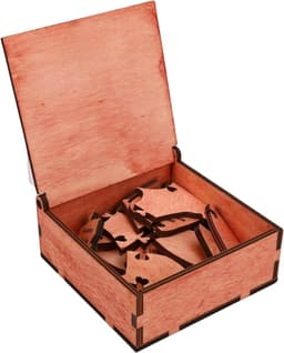 Hartpuzzeldoos - Romantische Doos - Cadeau Geven - 20 Redenen Klaar - Niet gespecificeerd - Houtkleur — thumbnail 1