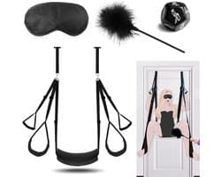 Core® Sex Schommel - Sex Stoel - Bondage - Zwart - 35cm x 21cm x 9cm