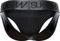 SUKREW Wet Look V Brief - MAAT M - Heren Ondergoed - Slip voor Man - Mannen Brief — thumbnail 2