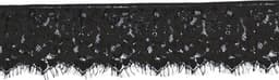 Ouch! Mystère Lace Mask Blinddoek - Zwart — thumbnail 3