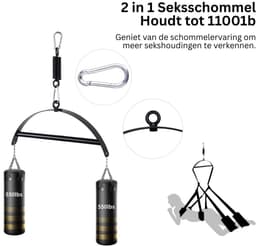 CLGP® Sex Schommel Volwassenen - Sex Stoel - Sex Toys voor Koppels - Zwart — thumbnail 6
