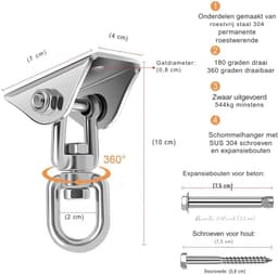 Sex Schommel - Sex Swing Extra Stevig – Seksschommel Met Extra Brede Kussens – Seksspeeltjes voor Koppel – Seks Schommel BDSM – Erotiek Toys - Sex Sling – Love Swing – Discreet Verpakt – Zwart — thumbnail 8
