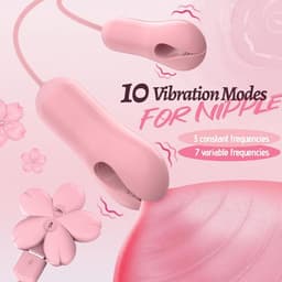 Oneay BDSM Vibrerende Tepelklemmen voor Vrouwen en Stellen – Tepel- & Clitoris Stimulator – Perfect Seksspeeltje voor Intiem Plezier — thumbnail 4