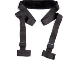 Fixxx - Benenspreider Sex Sling - Zwart