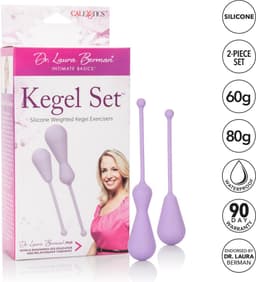 CalExotics - Weighted Kegel Exercisers Set - Balls Paars — thumbnail 10