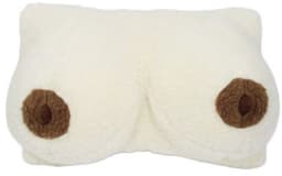 Kussen Borsten Cadeau Grappig Kussen 100% Merino Wol Fun artikel Vrijgezellenfeest Verjaardag – 42x22cm — thumbnail 1