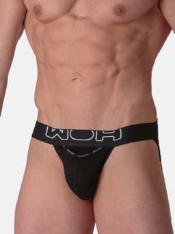 WOH heren jockstrap sexy fun zwart — thumbnail 4