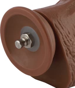 Dildo EZfunLok voor Auxfun Plus Seksmachine Bruin 21 cm — thumbnail 18