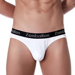 Heren slips met open rug sexy en superzacht ondergoed — thumbnail 1