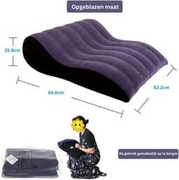 MKSS® Sex Kussen - Seks Stoel - bdsm Meubels - Sex Sofa – Sexmeubel voor Mannen en Vrouwen — thumbnail 2