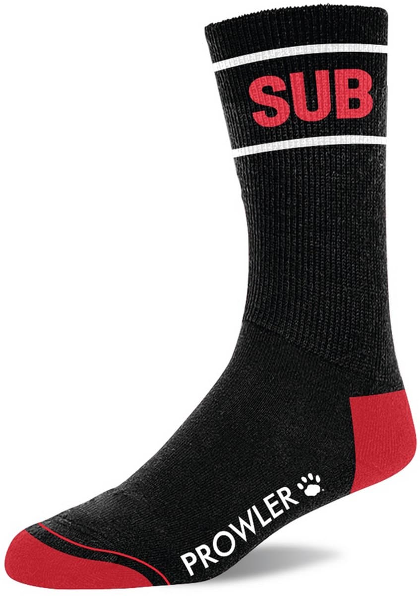 Prowler Red Sub Sokken -/ erotische geschenkset - Zwart — afbeelding 1