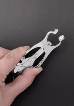 2 Squeezer Teaser Clover Nipple Clamps W Ring — thumbnail 2