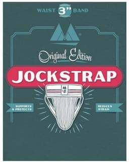 MM Sports The Original No. 10 Swimmer/Jogger Jockstrap 3 inch Blue - MAAT M - Heren Ondergoed - Jockstrap voor Man - Mannen Jock — thumbnail 6