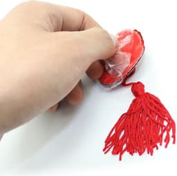 Pinch Tepelklemmen - Burlesque Shining Heart Red - Tepelkwastjes - Hart - Rood — thumbnail 5