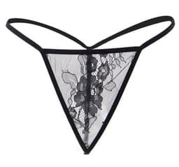 Sexy Lingerie - Elegante Erotische babydoll - Kimono - met lange mouw van Kant met bijpassende String - Sexy Teddy - Erotiek - Valentijnsdag Cadeau Voor Hem & Haar - Zwart - Maat XL-2XL — thumbnail 5