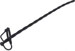 Urethrale Siliconen Katheter – 35 cm – Ø 8 mm – Flexibel — thumbnail 3