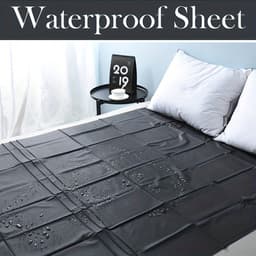 Oneay BDSM waterdichte lakens voor volwassenen, morsbestendig speellaken voor volwassenen, veelzijdige waterdichte matrashoes voor rommelig spel voor stellen en bescherming van het bed - (roze,2*2,1m) — thumbnail 6