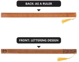 Houten Straf Liniaal 50 cm – BDSM Liniaal – Wooden Discipline Ruler – Spanking Paddle voor Fetish & Rollenspel — thumbnail 5