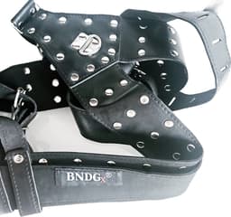 BNDGx® - Bondage tuig pak Harnas Man penis riem - Erotische sex Body Nep Leer - Verstelbaar - — thumbnail 2