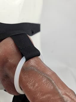 BamBella® - Sexy Lingerie Heren S/M - Zwart mannen ondergoed open kruis slip Met Penisring cockring — thumbnail 4