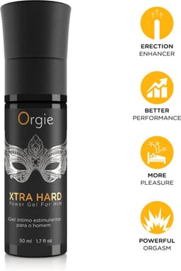Orgie - Xtra Hard Power Gel - Stimulating Gel for Men - 1 fl oz / 30 ml — thumbnail 13