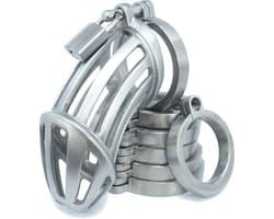 BON4MXL Extra Large High Quality Male Stainless Steel Chastity Cage Extra Grote Roestvrijstalen Peniskooi