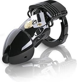 Mystim - Pubic Enemy No 1 Cock Cage Black Edition — thumbnail 2