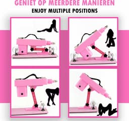 Darenci Dare Drill Pro – Volautomatisch Intimiteitshulpmiddel voor Mannen en Vrouwen – Complete Set – Stil & Krachtig – 100 % Discreet Verpakt en Verzonden – Zwart — thumbnail 5