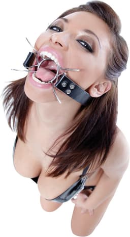 Pipedream FF Extreme mondknevel Spider Gag zwart — thumbnail 4