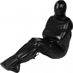 Body Bag met Nylon Bandjes - Zwart — thumbnail 1