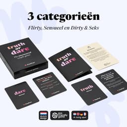 PumPum® Truth or Dare – Erotische Editie voor Koppels met 110 kaarten – Nederlands en Engels Kaartspel — thumbnail 5