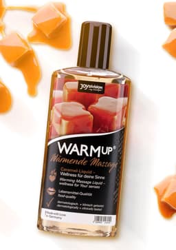 Joy Division-Warmup Karamell - 150 ml - Massageolie — thumbnail 2