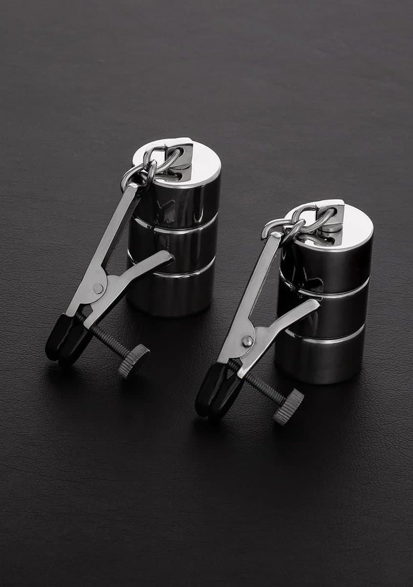 Triune - 2 Adjustable Nipple Clamps+Changable Weights — afbeelding 1