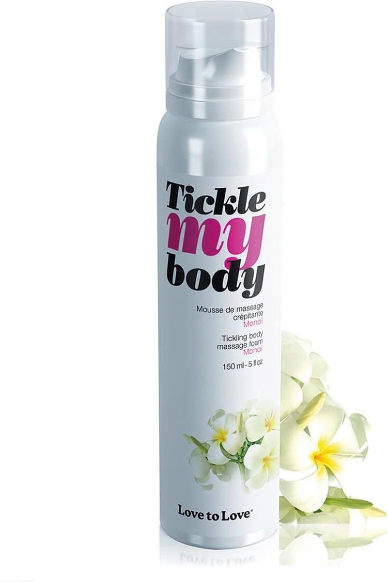 Tickle my Body - Massagemousse - Kaapse Jasmijn — afbeelding 1