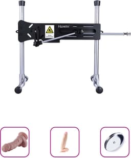 Pakket Gigolo Pro 1 Premium Smart APP Seksmachine met Mega Zuignap Dildo — thumbnail 14