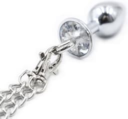 Nooitmeersaai - Metalen handboeien en buttplug set — thumbnail 5