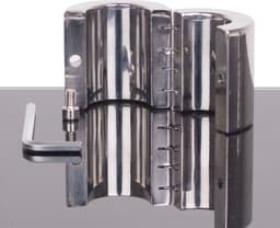 Ballstretcher RVS met groeven scharnierend 56 mm hoog Ø 35 mm — thumbnail 3